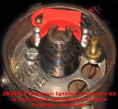 $69.95 • Buy Electronic Ignition Kit For VW/Porsche Bosch 010 Or 019 Centrifugal Distributor