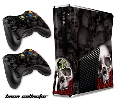 Skin Decal Wrap For Xbox 360 Slim Gaming Console & Controller Xbox360 Slim BC B • $8.95