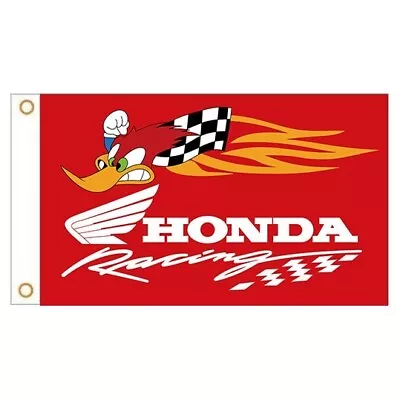 Banner Honda 3x5ft Flag Racing Sign Garage Wall Ft Car Decor Motocross Show Shop • $14.99