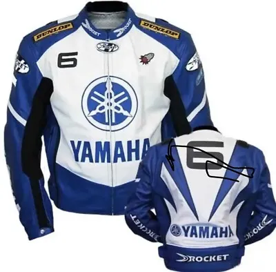 Brand New Yamaha  Motorbike Leather Racing Jacket Ce Approved • £155