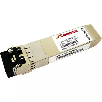 Lot 10GBASE-SR SFP+ Transceiver (MMF 850nm 300m) For Juniper QFX5200-32C • $25