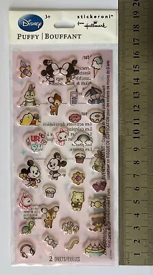 Bambi/Mickey/Thumper ~ Disney ~ Stickeroni From Hallmark ~ Puffy Stickers • $10.99