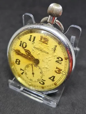 Vintage Jaeger LeCoultre GSTP Military Pocket Watch Spares Ref3261 • $124.36