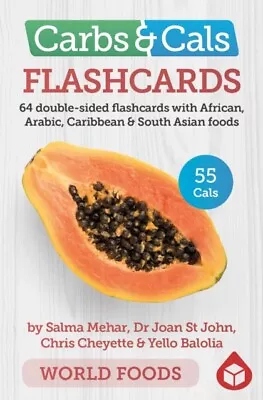 Carbs & Cals Flashcards WORLD FOODS 9781908261267 - Free Tracked Delivery • £15.97