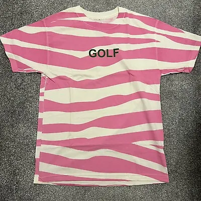 Golf Wang T Shirt Medium Tiger T Shirt Tyler The Creator OFWGKTA Pink • £225