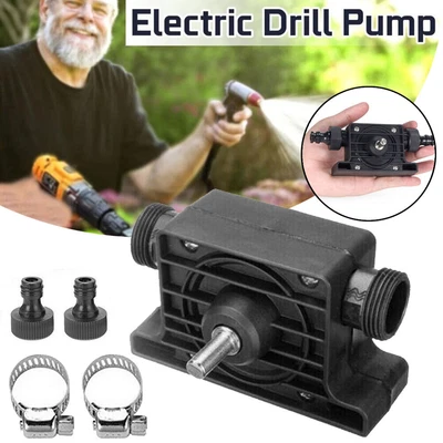$11.59 • Buy Hand Electric Drill Drive Self Priming Pump Home Oil Fluid Water Transfer Tools