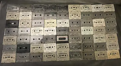 $0.99 • Buy Vintage Cassette Tape Lot 135 Mixed Bundle Rap, Rock, Classics (Loose No Cases)