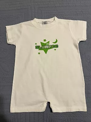 7 Eleven Slurpee Baby Short Romper Size 18 Months Vintage 2004 • $15