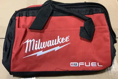 Milwaukee M12 FUEL 13  X 10  X 9  Canvas Tool Bag For M12 M18 - NEW • $24.90