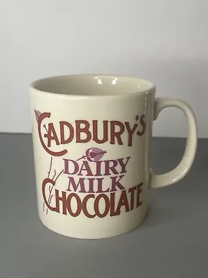 £8 • Buy Cadbury' Dairy Milk Chocolate Ceramic Mug Vintage Advertising Staffordshire