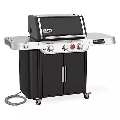 Weber Genesis EX-315 Outdoor 3 Burner Smart Natural Gas Barbecue Grill Black • $1029.99