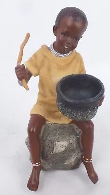 £33.71 • Buy Maasai Soul Journeys Suppers Over Chajio 18156 African Tribal Figure 2007 4.5 