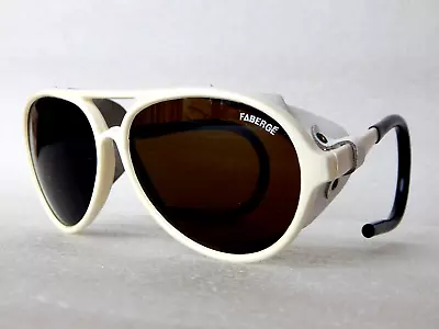 FABERGE Mountain Sunglasses Vintage France Mountaineering Alpine Glacier • $135