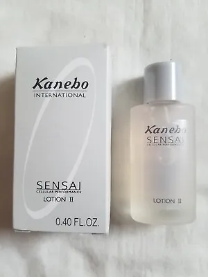 $24.99 • Buy Kanebo International Sensai Cellular Performance Lotion Ii 0.40 Fl. Oz. 12ml New