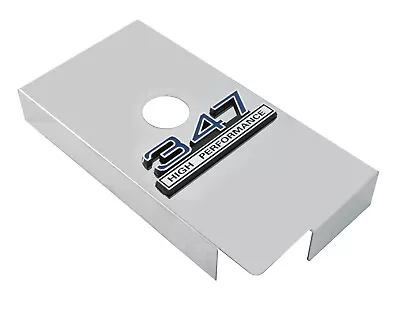 1997-2004 C5 Corvette Polished Fuse Box Cover W Blue 347 High Performance Emblem • $36.95