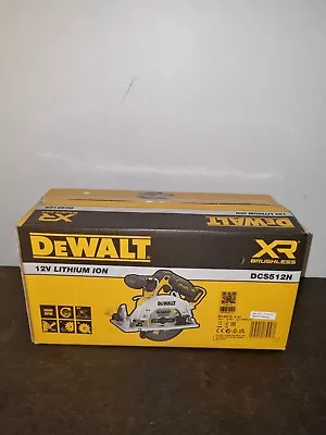 Brand New DeWalt 12V BRUSHLESS CIRCULAR SAW- DCS512N • $94