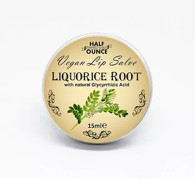 Liquorice Balm Vegan Lip Balm Containing Liquorice (Licorice) Root Extract • £4.99