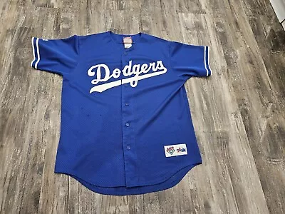 VINTAGE 1990's Majestic Diamond Collection Los Angeles Dodgers Jersey Size Large • $29.99