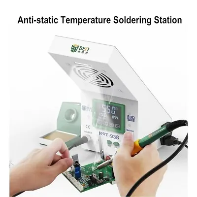 $181.89 • Buy 145W LCD Variable Temperature LED Light Electric Soldering Iron Station Kit Tool