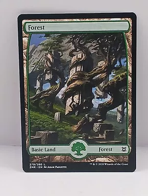 MTG Forest (279) Full Art Zendikar Rising 279/280 Regular Land • $1.49