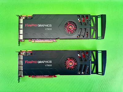 *LOT OF 2* AMD FirePro V7900 2GB GDDR5 Workstation Graphics Card • $44.99