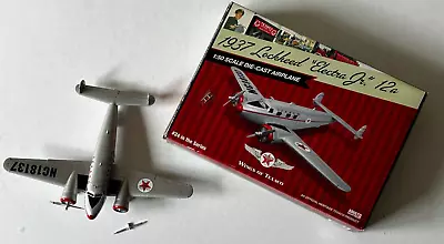 Wings Of Texaco 1937 Lockheed Electra Jr. 12a 1:50 Scale Diecast Airplane 24th • $69