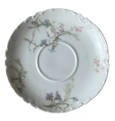 H&C Haviland France Limoges Saucers Schleigner 70A (lot Of 3) Antique • £21.22