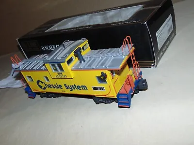 K Line 2151 Wm Chessie  Extended Vision Smoking Caboose Nice Clean + Box • $65