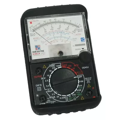 BK 66B360TRE Analog Multimeter Tester AC/DC Resistance Fuse Diode • $36.99