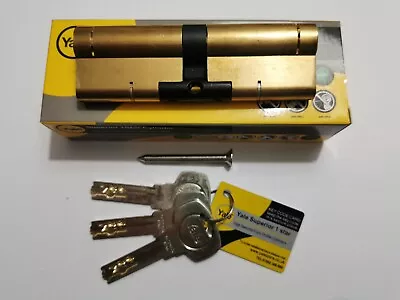 YALE UPVC Door Lock Superior Euro Cylinder Anti Snap Bump High Security Barrel • £15