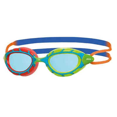 Zoggs Swimming Goggles Junior Predator Anti Fog UV Protection Comfortable Pool • £23