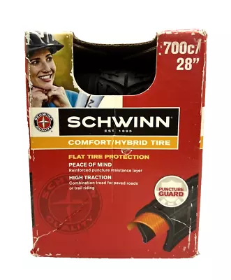 Schwinn Comfort Hybrid Tire~700 C / 28  X 38 Mm BICYCLE NIB Puncture Guard • $14.99