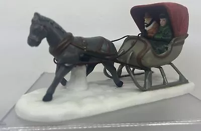 Department 56 Heritage Village Collection ''One Horse Open Sleigh'' #5982-0 • $50