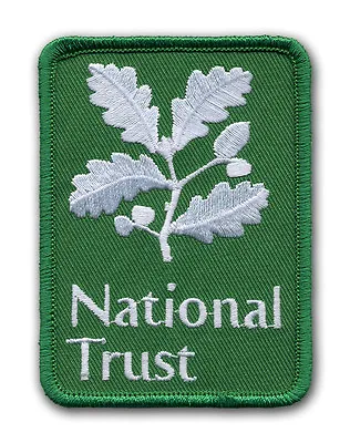 5 X National Trust Embroidered Patch Merrow Border - 100% Donation • £12.50