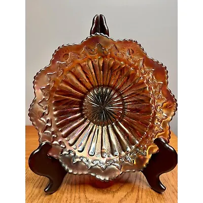 Millersburg Amethyst Rays And Ribbons Bowl • $40