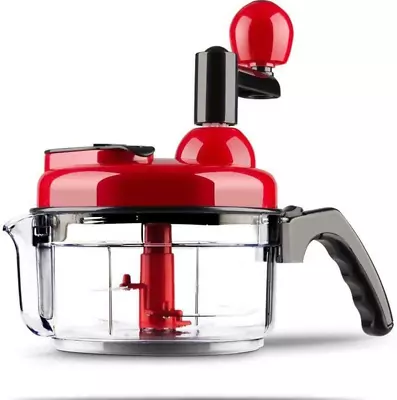 Hand Crank Food Chopper And Manual Food Processor Vegetable Quick Chopper • $42.48