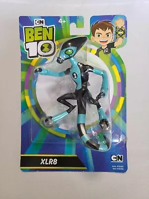 BRAND NEW! Cartoon Network Ben 10 XLR8 5  Action Figure Alien SEALED! • $14.99