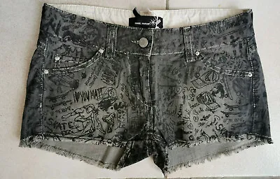 Isabel Marant étoile - Shorts - Size 0 - Grey With Printed - Authentic • $86.20