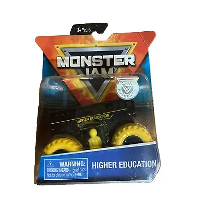 2019 Spinmaster Monster Jam Higher Education Truck Figure Poster New Sealed USA • $39.99