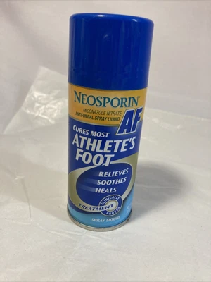£57.02 • Buy Neosporin AF Athletes Foot Spray Liquid Treatment Can Miconazole Nitrate 2004