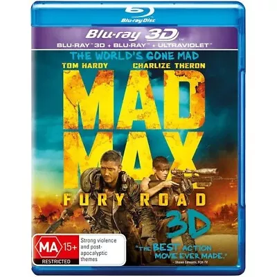 Mad Max - Fury Road | 3D + 2D Blu-ray + UV (Blu-ray 2013) • $12.95