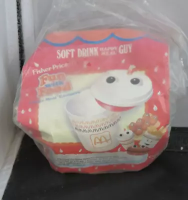 McDonalds No. 3 Soft Drink Happy Meal Toy Fisher Price Fun With Food 1988 • $19.99