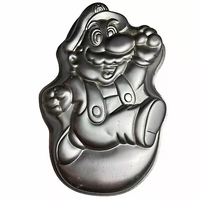 Vintage 1989 Wilton Nintendo Super Mario Bros Aluminum Cake Pan 2105-2989 Used • $26.91