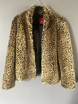 Vintage Espirit Cheetah Print Jacket Size L • $25