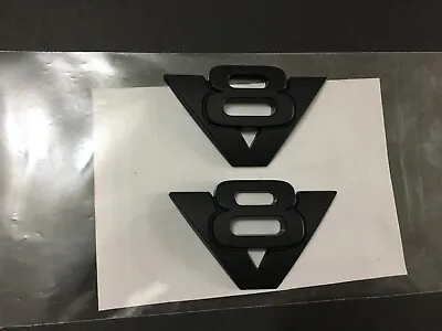 2007 2008 2009 2010 Trac V8 Emblem Badge Matte Black - 2pcs • $10.90