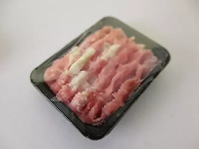 Dollhouse Miniature Food Minced Raw Steak Pork Meat Supermarket Food Pack 16718 • $4.99