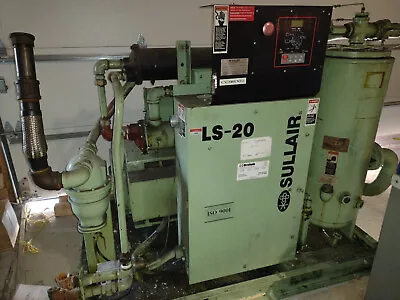 $7399 • Buy Sullair LS20-100L/W/SUL 100HP Rotary Scroll Compressor, 110PSIG Max, 460VAC 3Ph