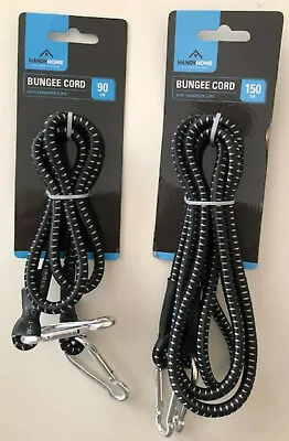 Bungee Cord / Elasticated Strap With Carabiner Clips 90cm Or 150 Cms- Car Roof • £3.49