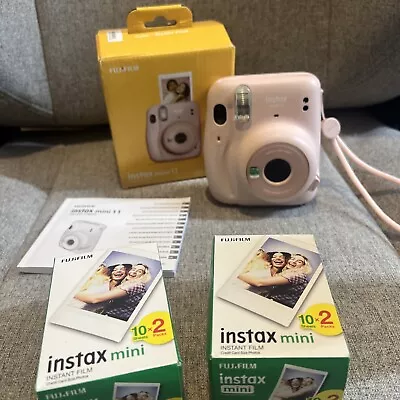 Fujifilm Instax Mini 11 Instant Camera - Blush Rose • £69.99