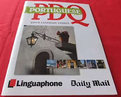 Linguaphone PDQ Quick Language Course Book -  Portuguese (Book Only) • £8